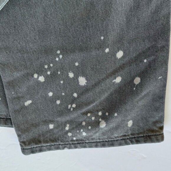 Levis Low Pro Straight Jeans Gray Size 29 Grey Denim Pants Vintage Distressed - Picture 13 of 14